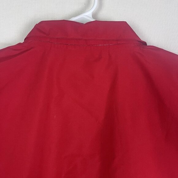 Wisconsin Badgers NCAA‎ Adidas Men's XL Gore-Tex Performance Red Zip Rain Jacket - Picture 9 of 12